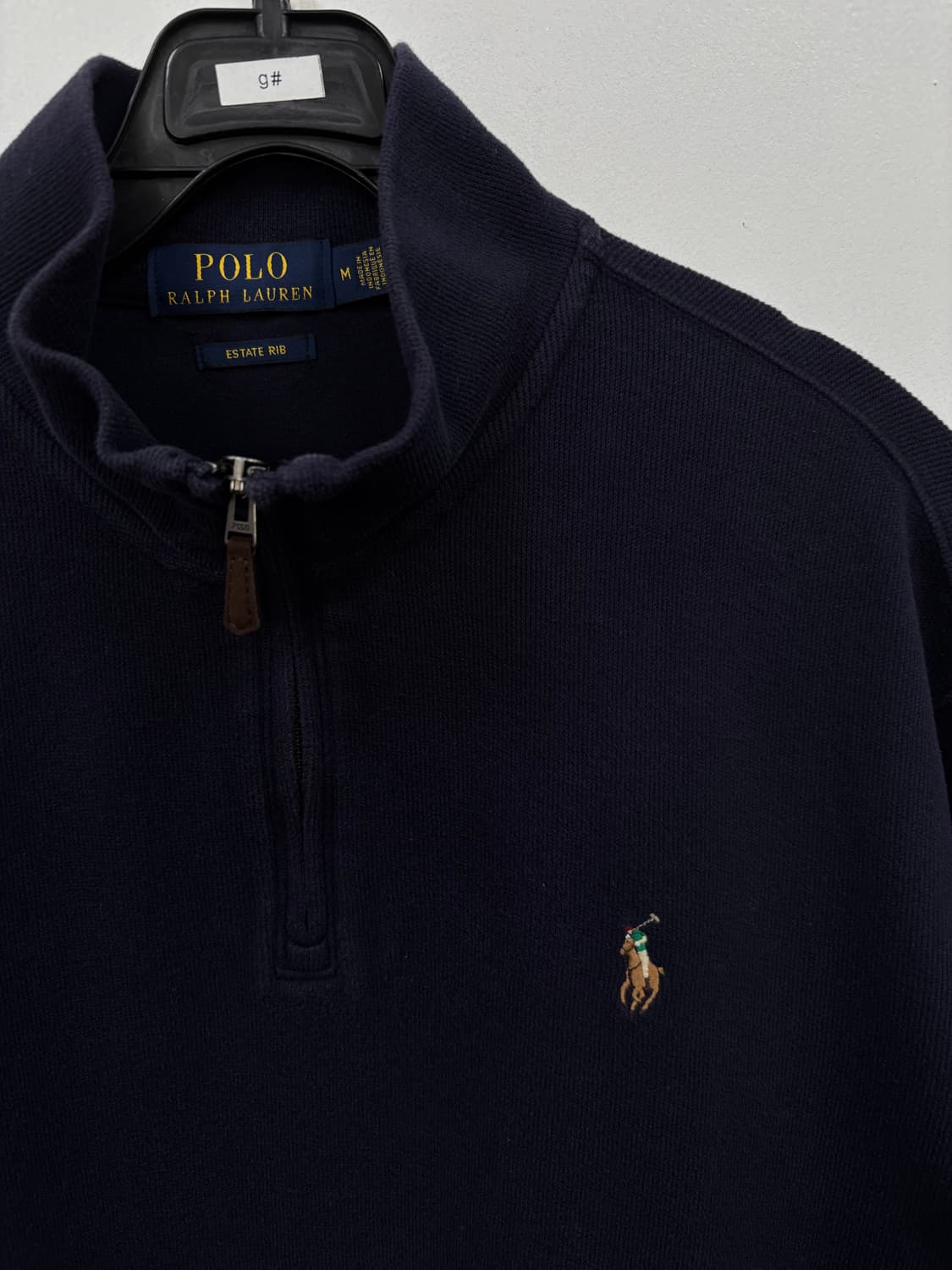 폴로랄프로렌 반집업 울니트 상품이미지2