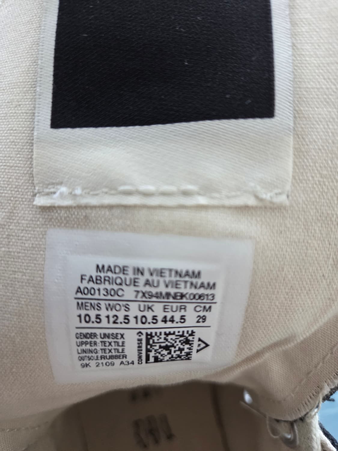 릭오웬스 다크쉐도우 컨버스 다크스타 하이 상품이미지6