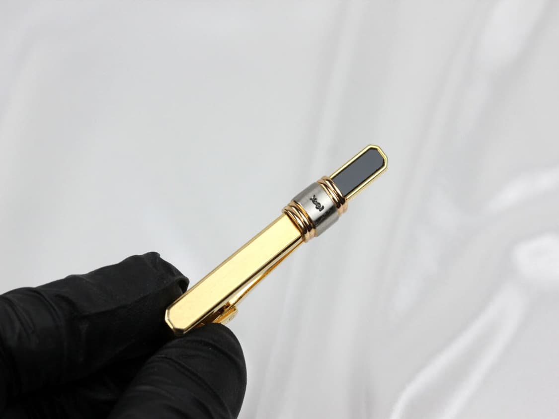입생로랑 A-등급 5.3cm 남자 명품 넥타이핀 상품이미지5