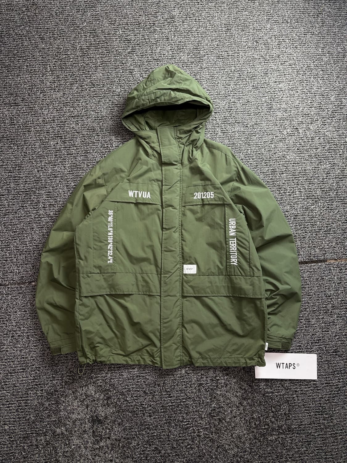 WTAPS 더블탭스 쉐르파 후디드 나일론 타프타 자켓 2714 상품이미지2