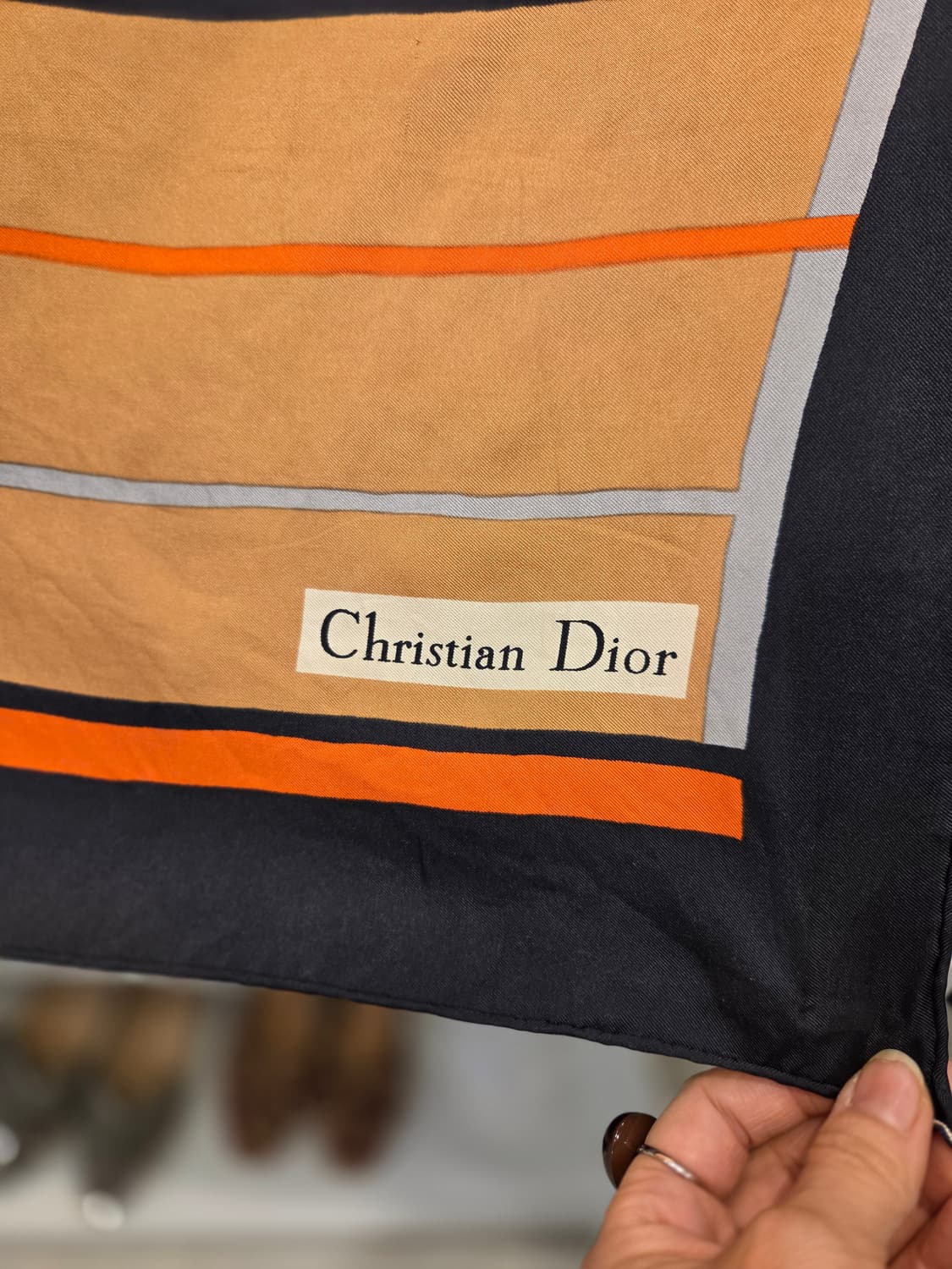 크리스찬 디올 실크 스카프 상품이미지3