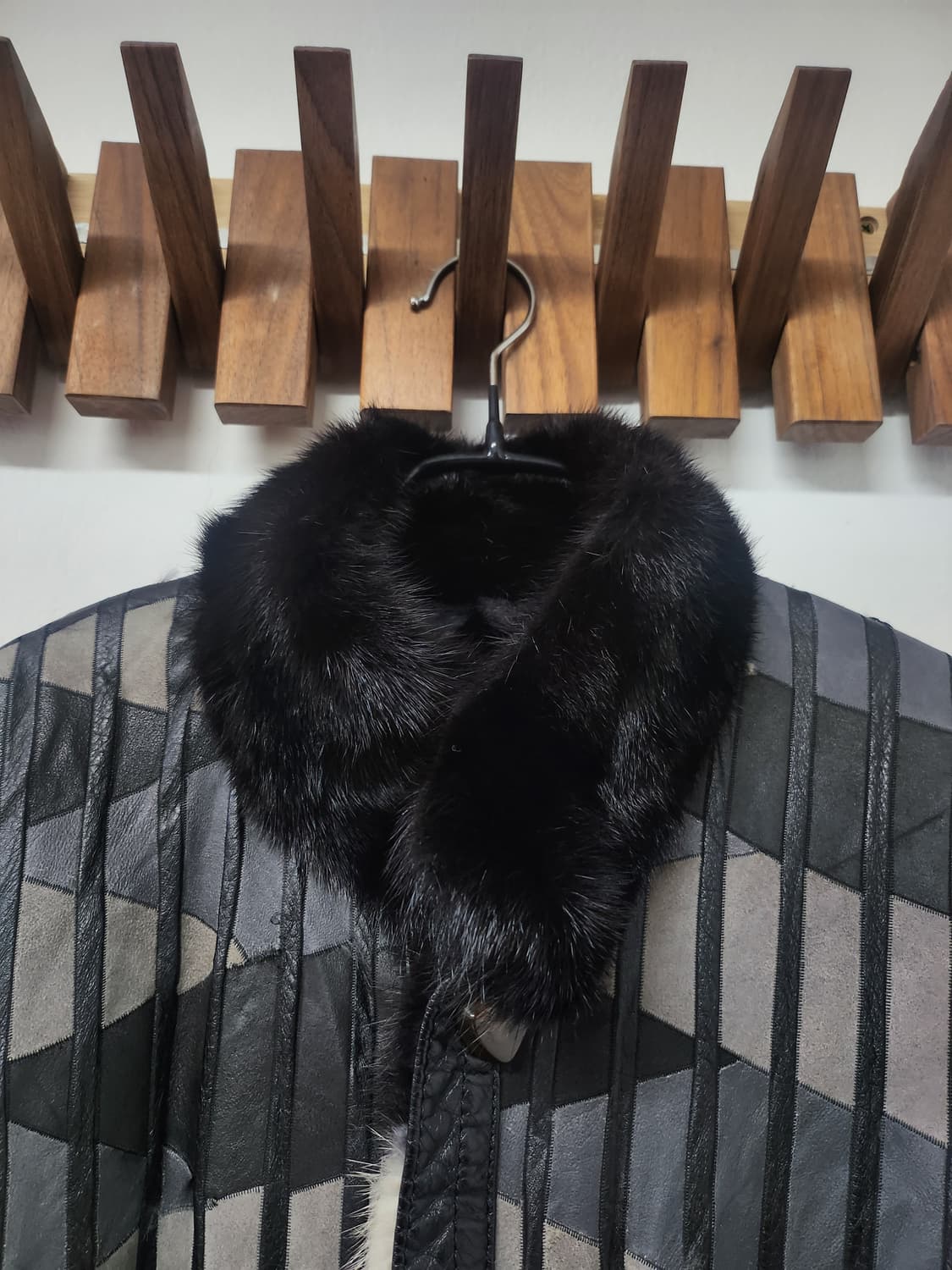 일본빈티지밍크가죽리버시블코트 상품이미지7