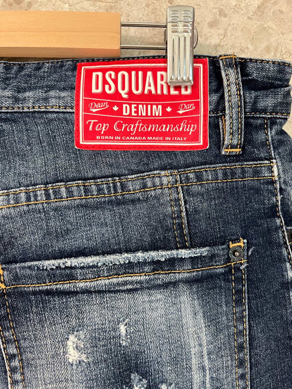 디스퀘어드2 남성 데미지 청바지 52 정품 상품이미지6