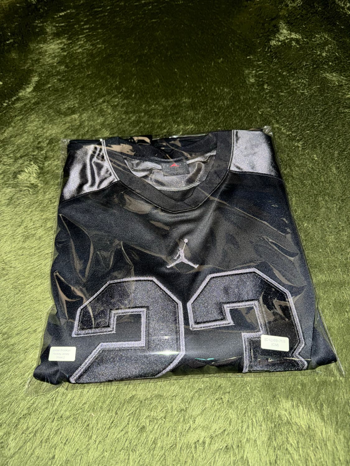 [L] 조던 브루클린 컬리지에이트 하키 저지 블랙 상품이미지10