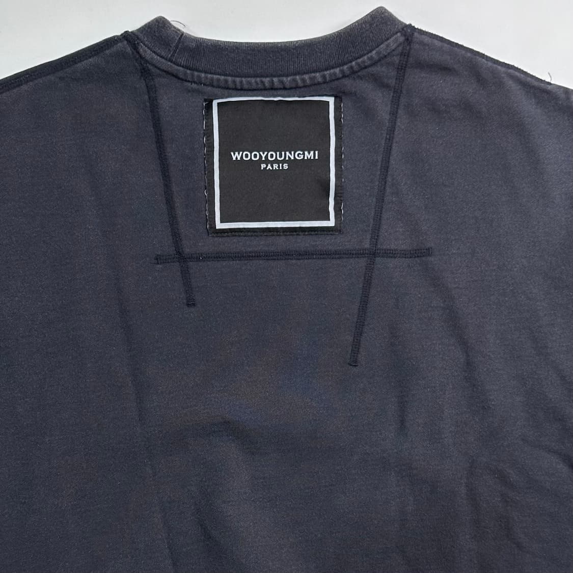 우영미 백 로고 맨투맨 상품이미지6