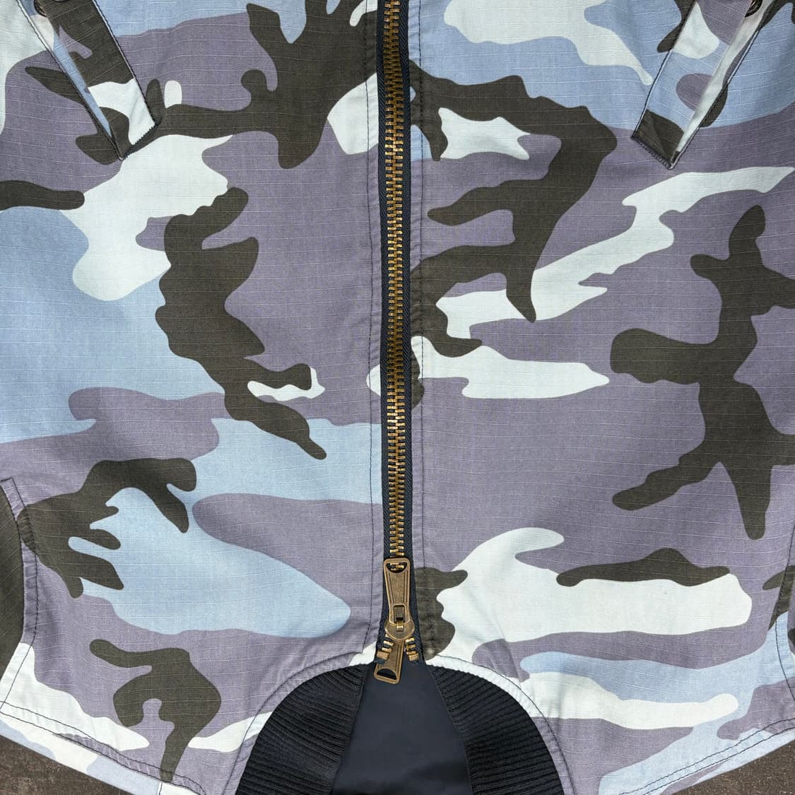 (100)슈프림블루카모Ma-1 상품이미지3