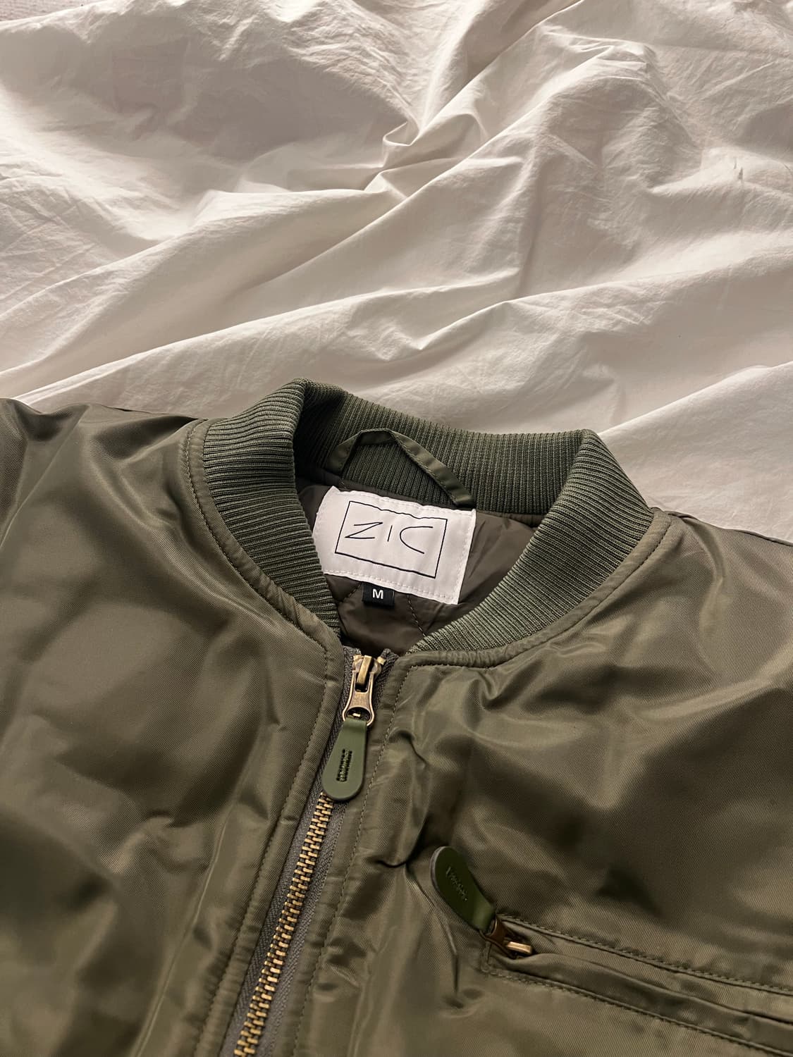 zicmade 봄버 / 올리브 / M 상품이미지5