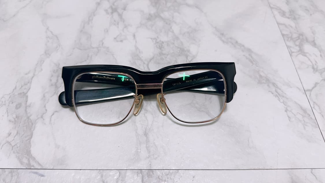 줄리아노 후지와라 하금테 안경 상품이미지10