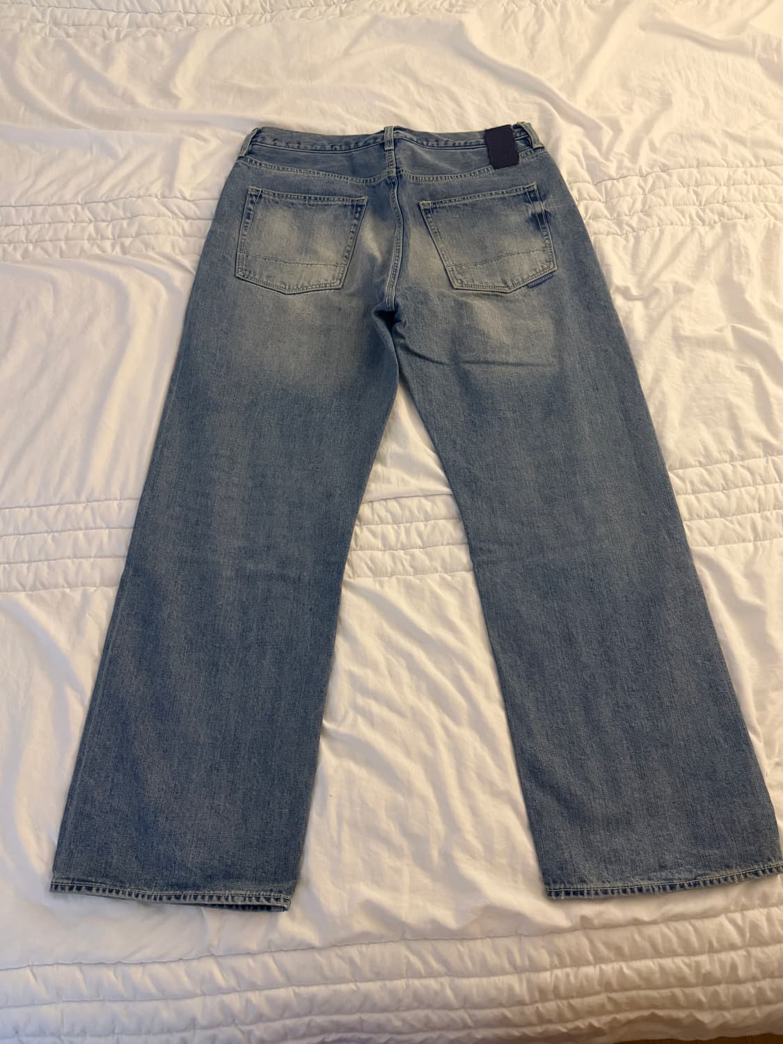 예스아이씨 Standard Denim Pants Light Indigo 상품이미지3