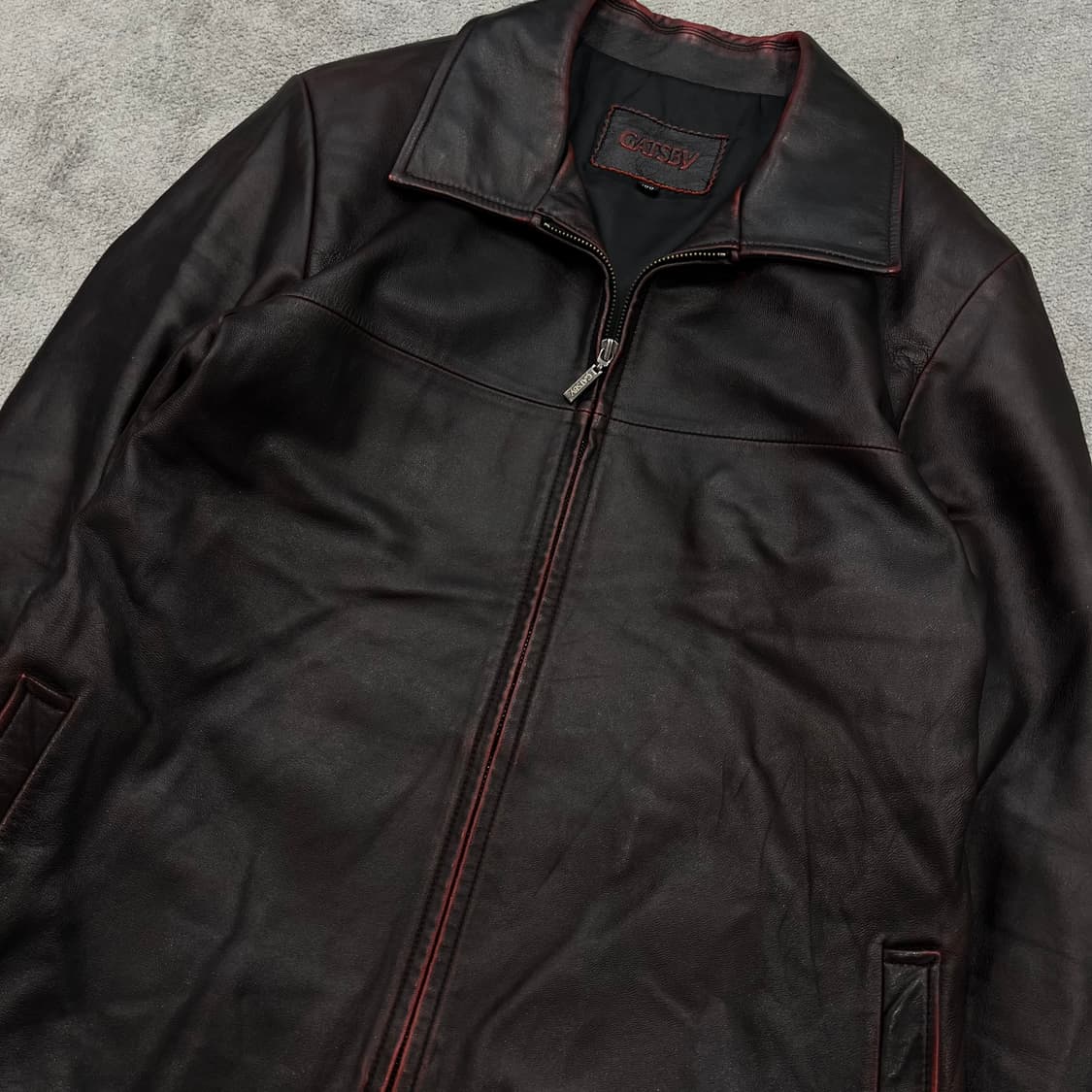 105 GATSBY 빈티지 레더 가죽 자켓 상품이미지2
