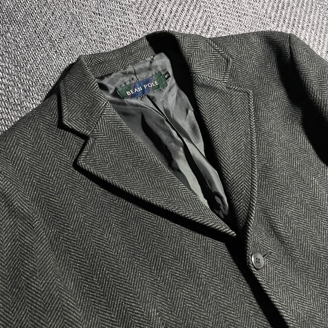 [95] BEANPOLE 빈폴 헤링본 울 블레이저 자켓 상품이미지3