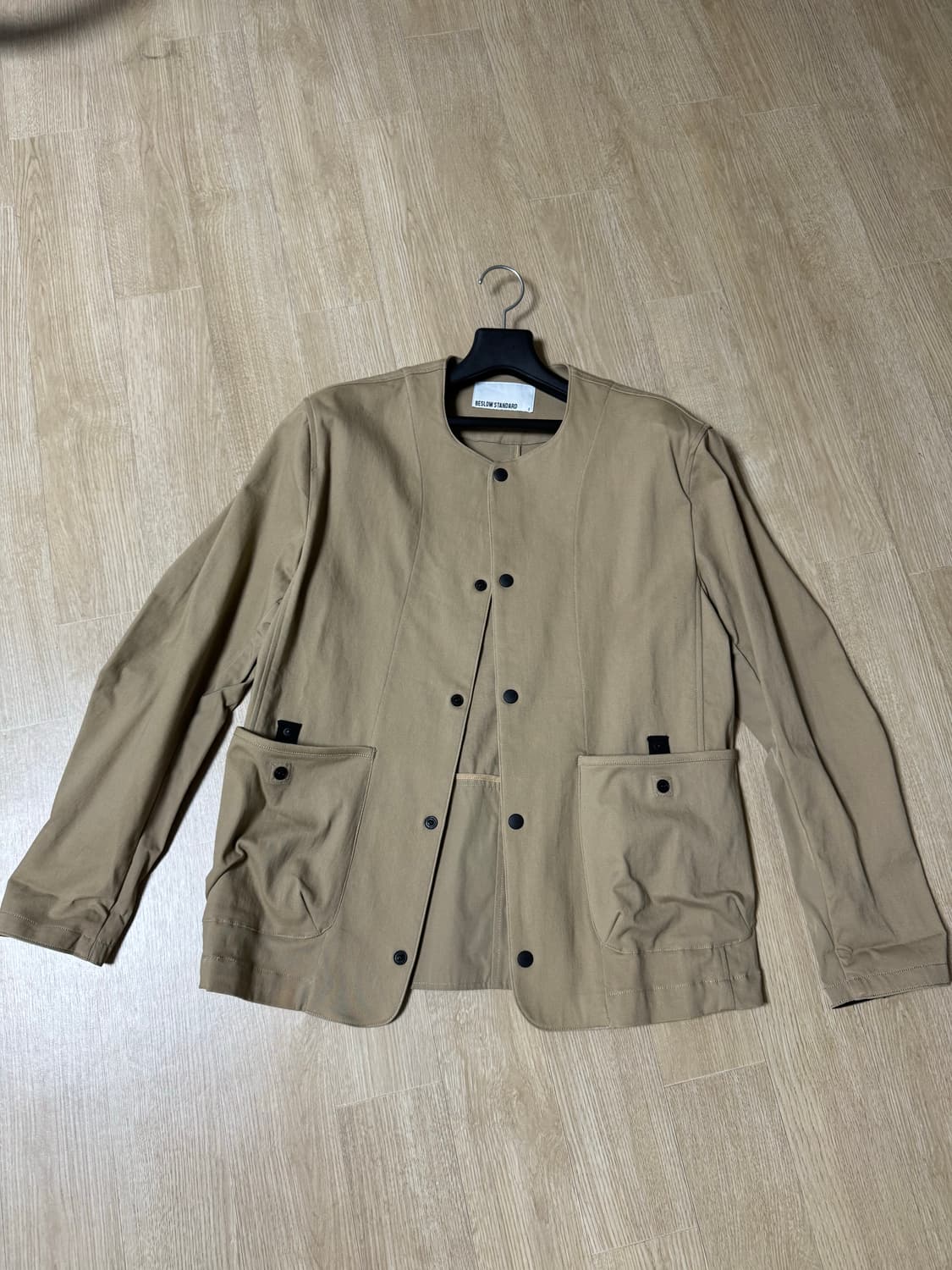BESLOW 스탠다드 면자켓 S사이즈 새상품 상품이미지1