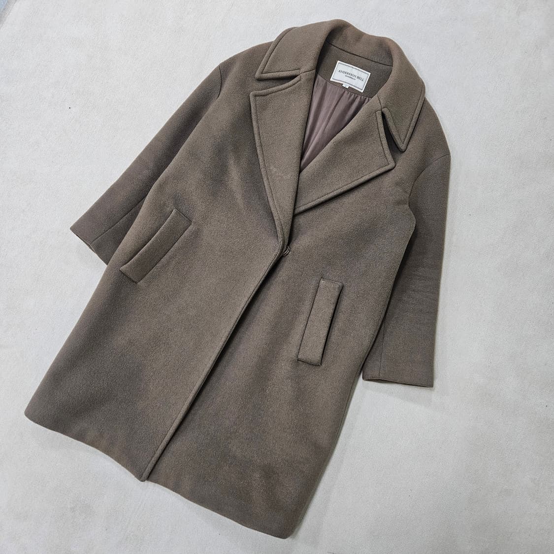 S 앤더슨벨 여성 울 롱코트 0330Y 상품이미지1