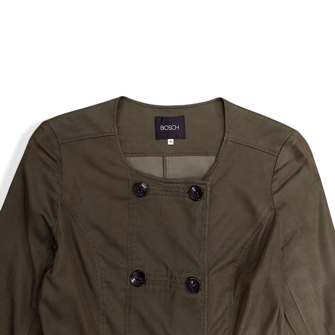 Brown Khaki Napoleon Short Jacket 상품이미지4