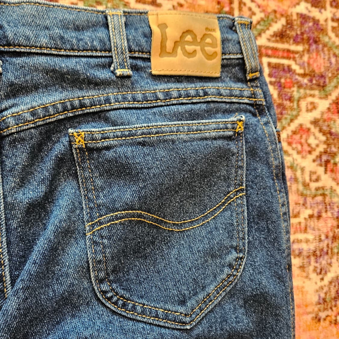 90s LEE 데님 / 스트레이트핏 / USA 상품이미지4