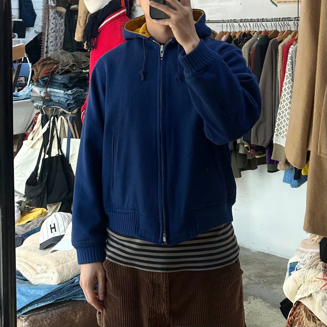 (착용컷) Gulf Stage 후드 자켓 (남성용 100) 상품이미지3