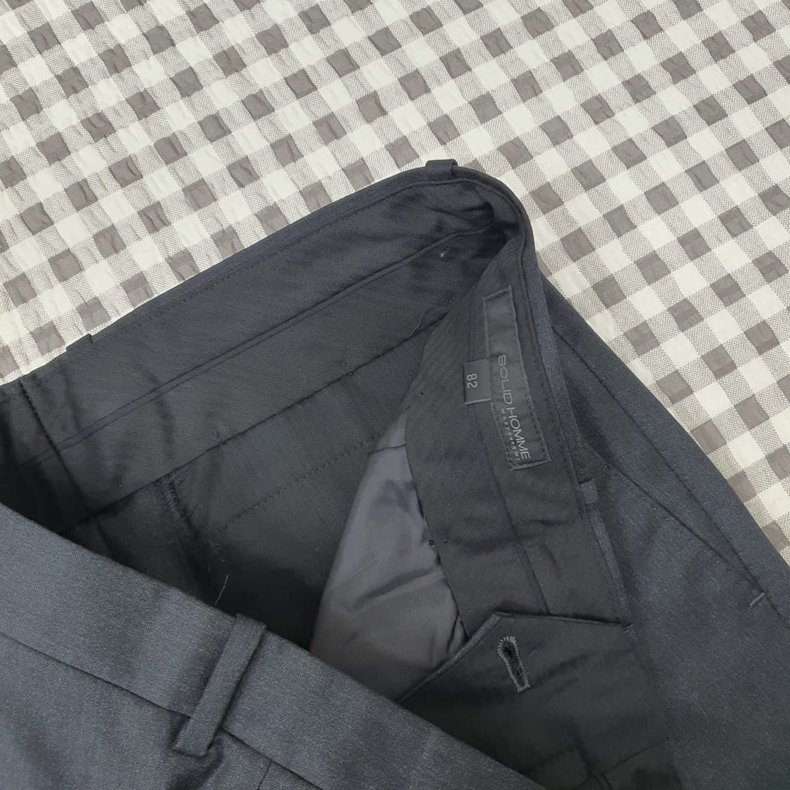 솔리드옴므 춘하용 정장셋업 남자95~100 하의31 상품이미지9