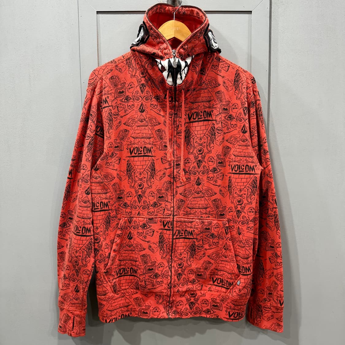 M 볼컴 Volcom x Ryan Sheckler 풀 후드 집업 자켓 상품이미지2