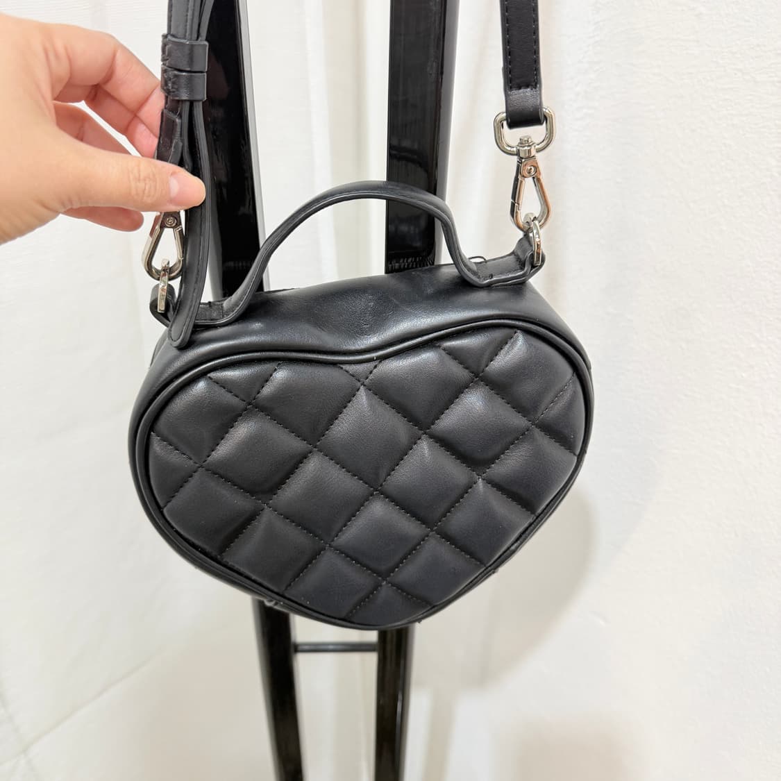 널디 nerdy 하트 미니크로스백 가방 4041 상품이미지3