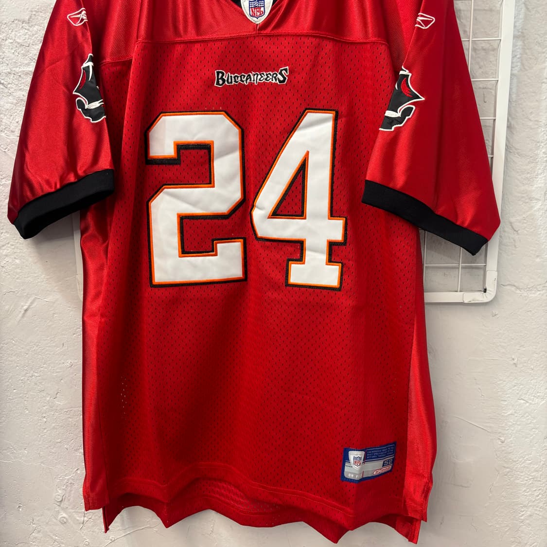 NFL X 리복 탬파베이 버커니어스 유니폼 져지 XL 상품이미지4