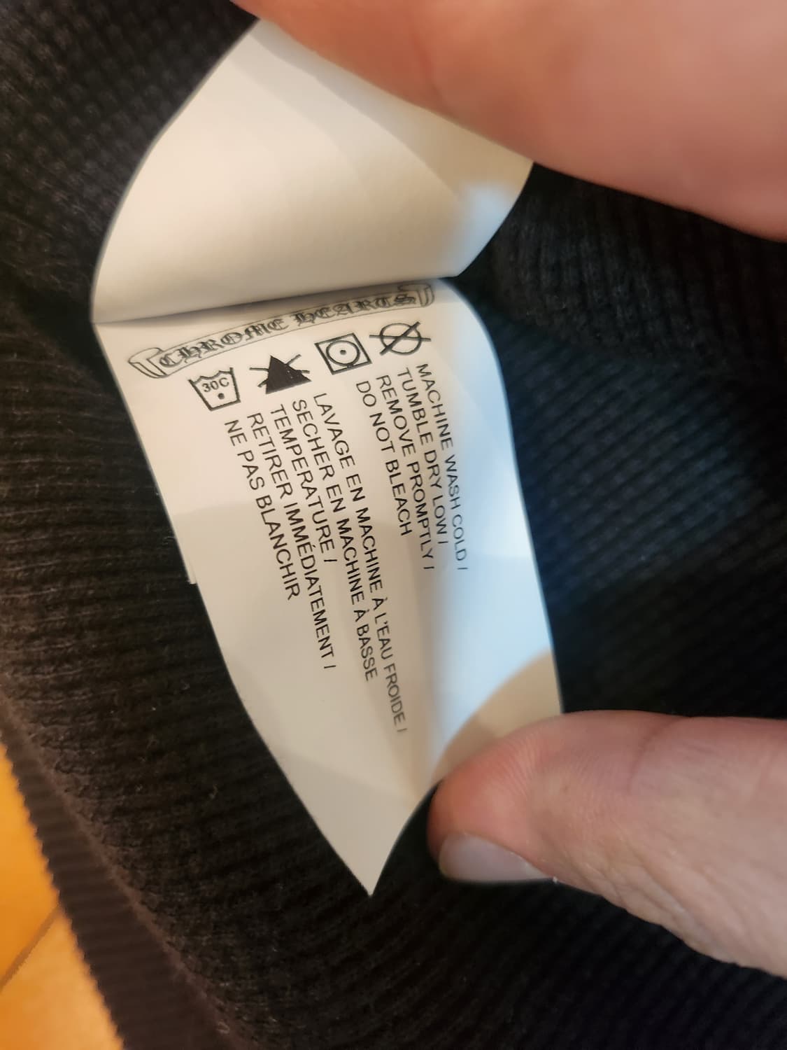 크롬하츠 세메터리 와플니트 롱슬리브 xxl 상품이미지7