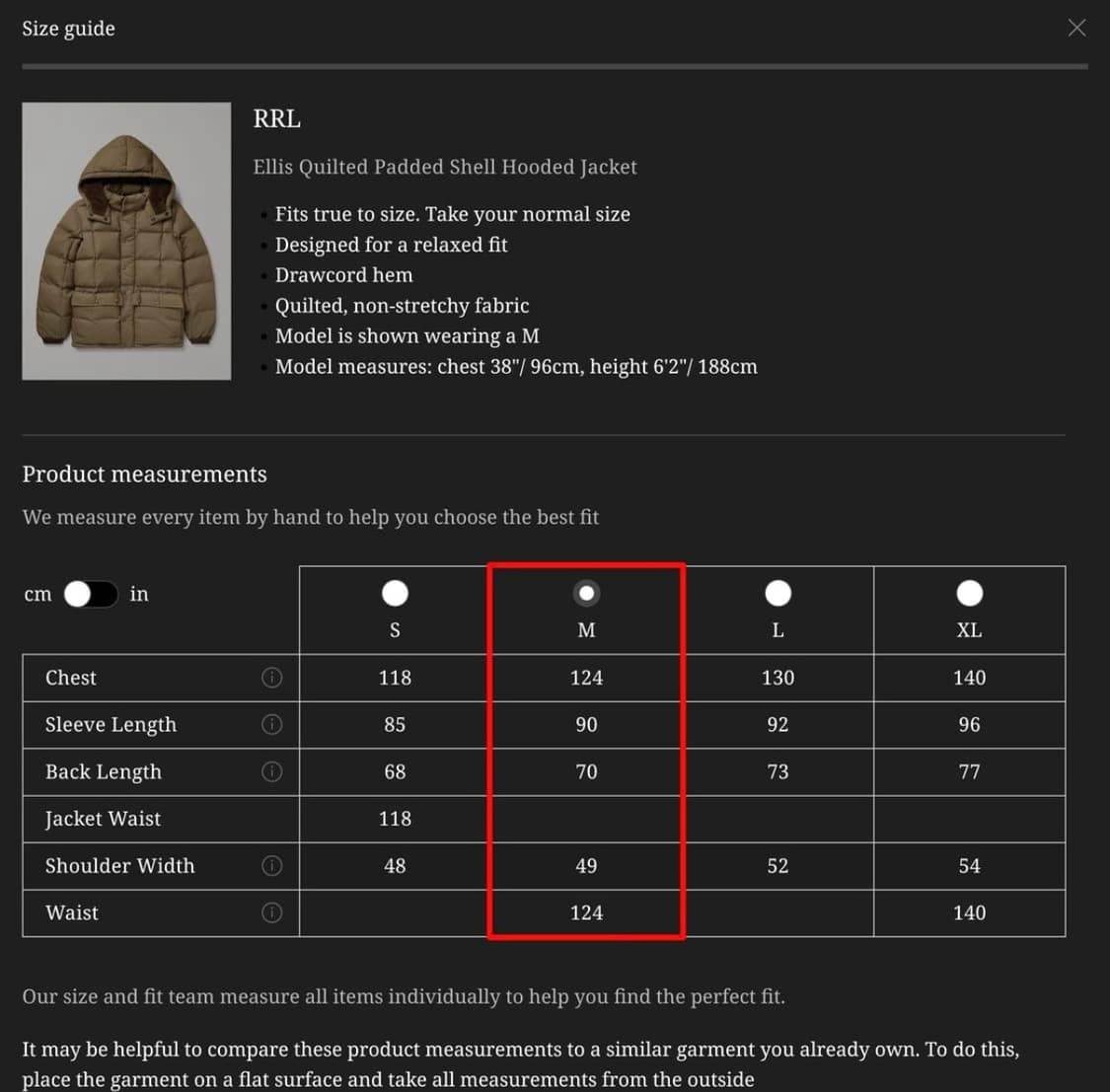 새상품 RRL 더블알엘 카라코람 카키 M사이즈 상품이미지6