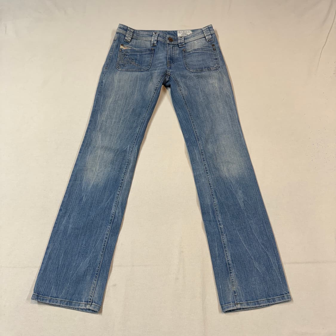 28inch) 디젤 DIESEL 로우라이즈 데님 청바지 KEATE 상품이미지5