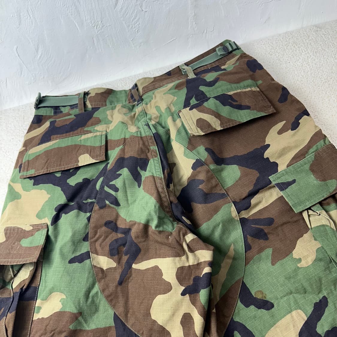 34 90s BDU 군용 밀리터리 카모 카고 팬츠 상품이미지8