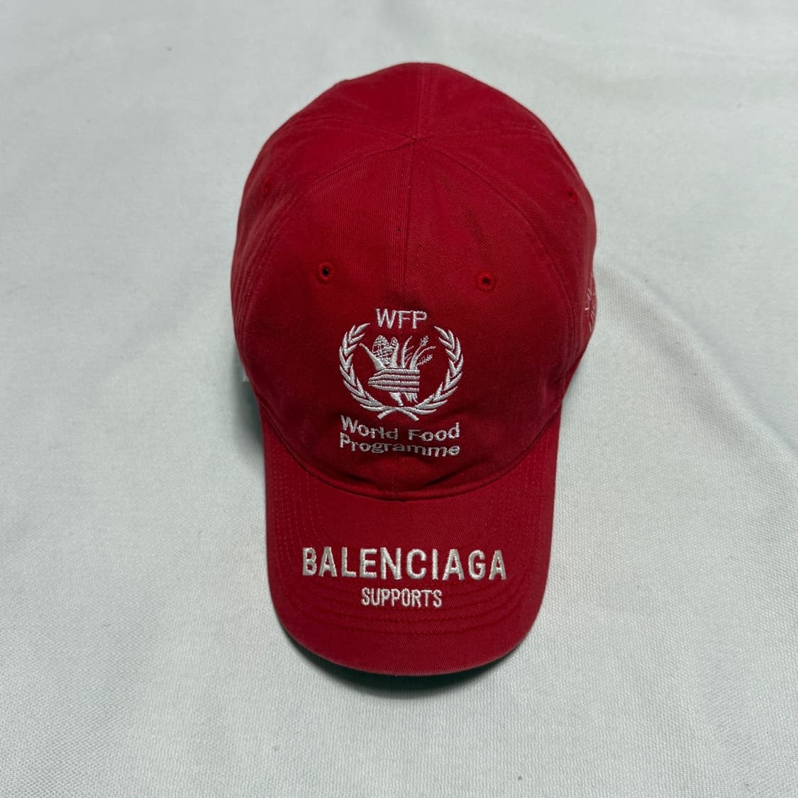 발렌시아사 스포츠 레드 볼캡 상품이미지2