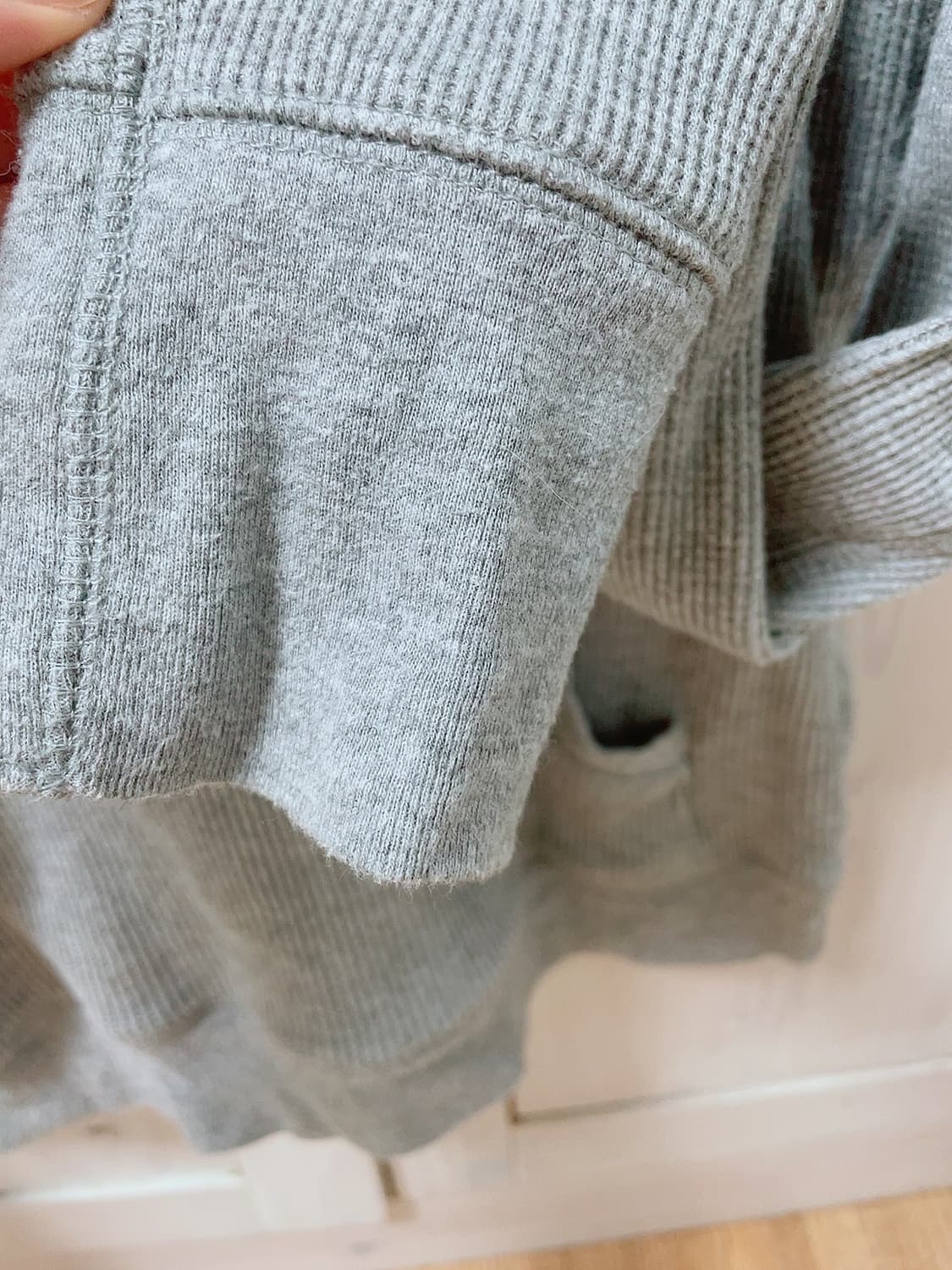 브랜디멜빌 후드 와플 롱슬리브 티셔츠 상품이미지7