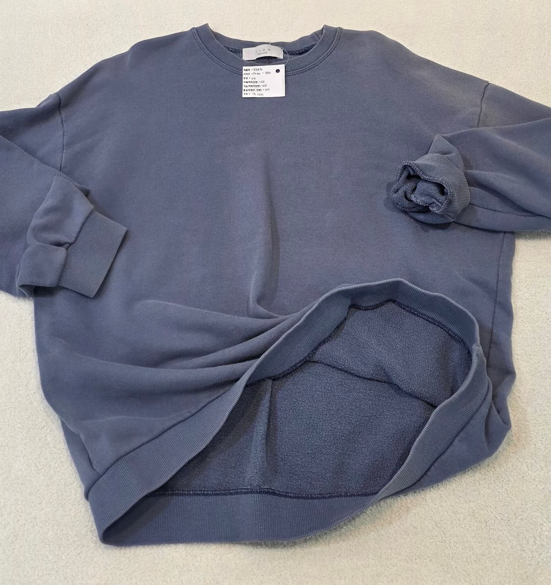 맨투맨 "ZIEN" 상품이미지3