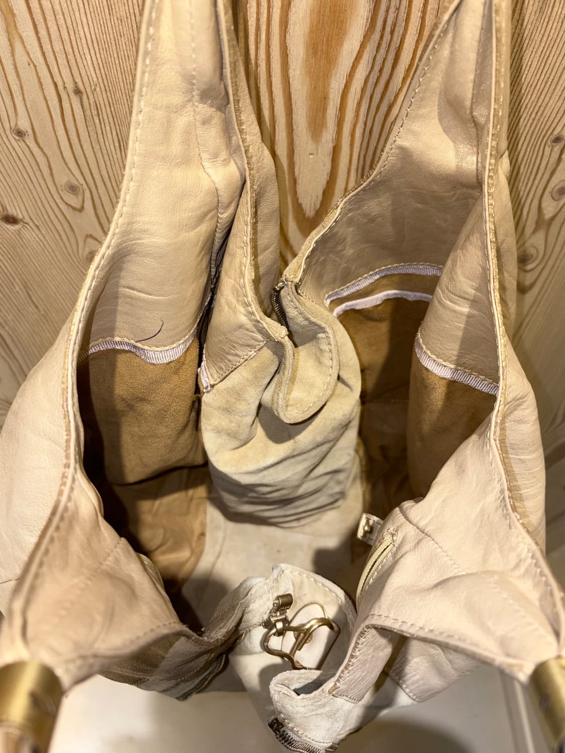 지미추 아카이브 mandash 램스킨 레더 숄더백 상품이미지9