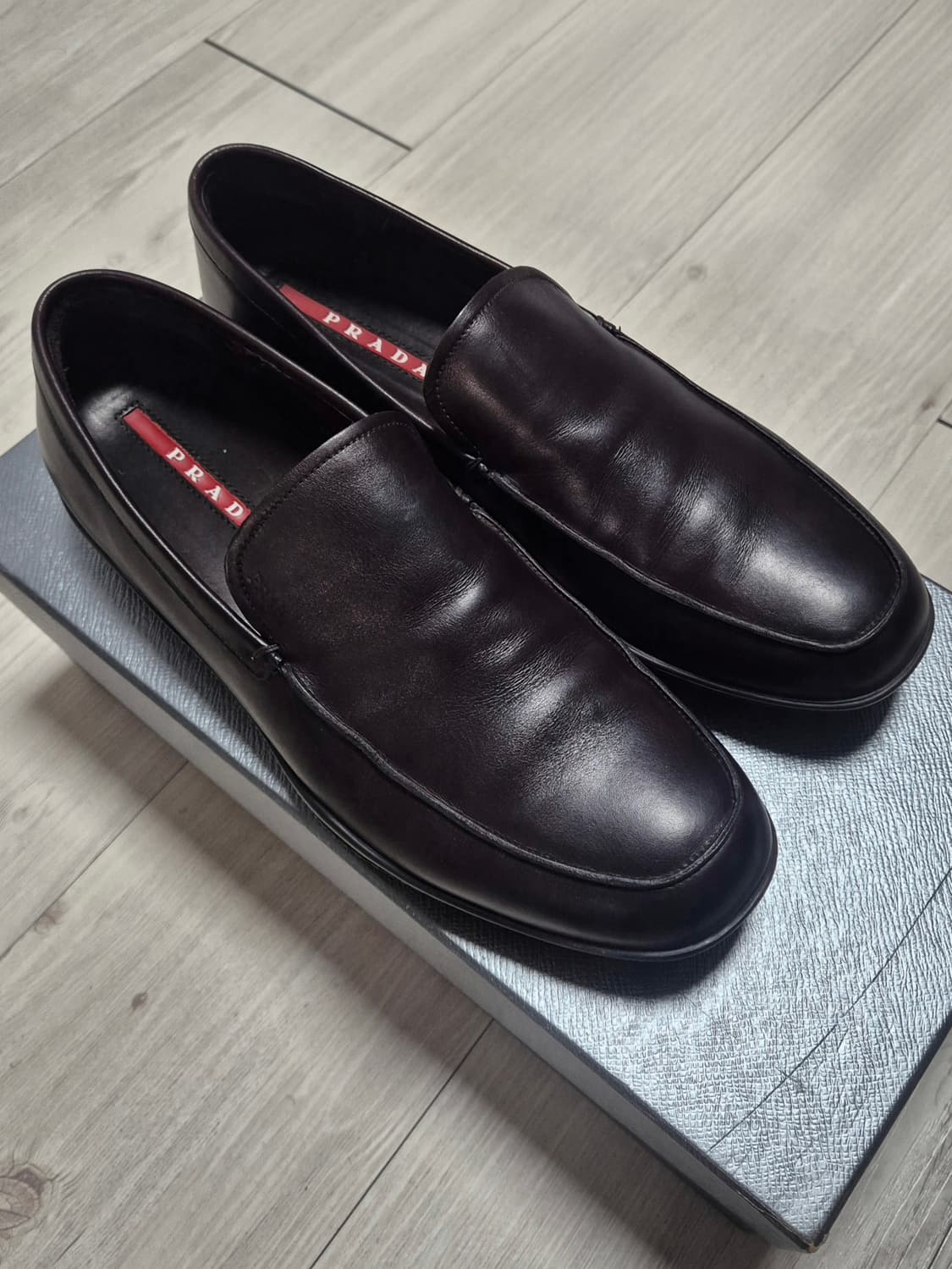 프라다 스포츠 로퍼 다크브라운 275 8.5 상품이미지1