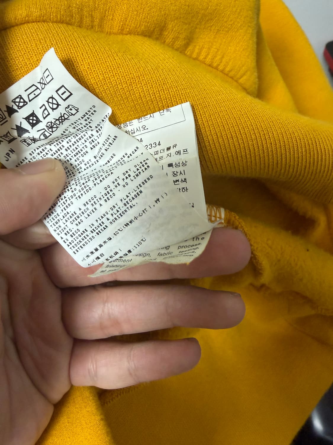 [ L ] 00‘s 스톤아일랜드 핑거홀 아카이브 스웻 후드 상품이미지6