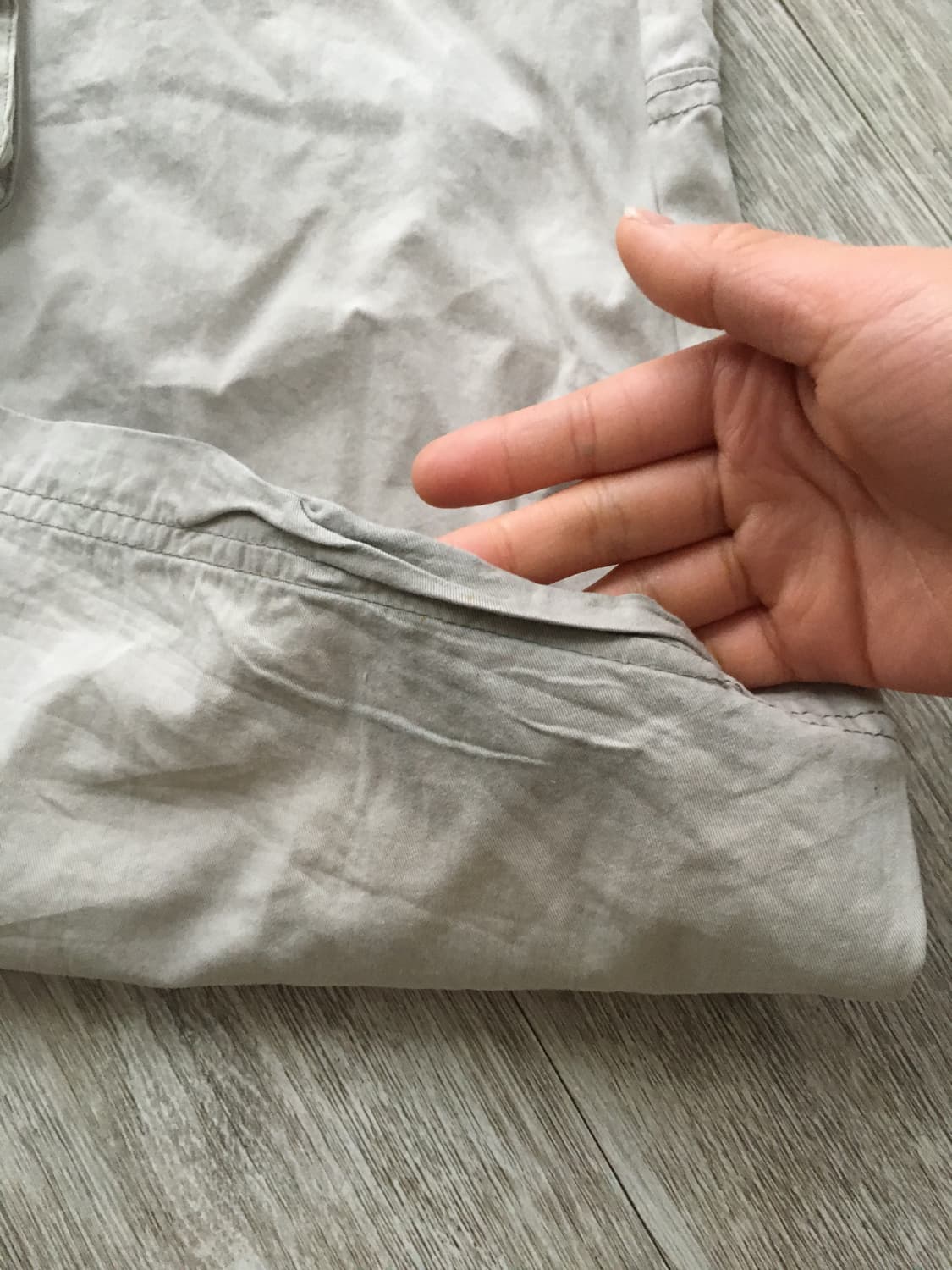 코이세이오 스냅워크팬츠 라이트 베이지 2사이즈 팝니다 상품이미지2