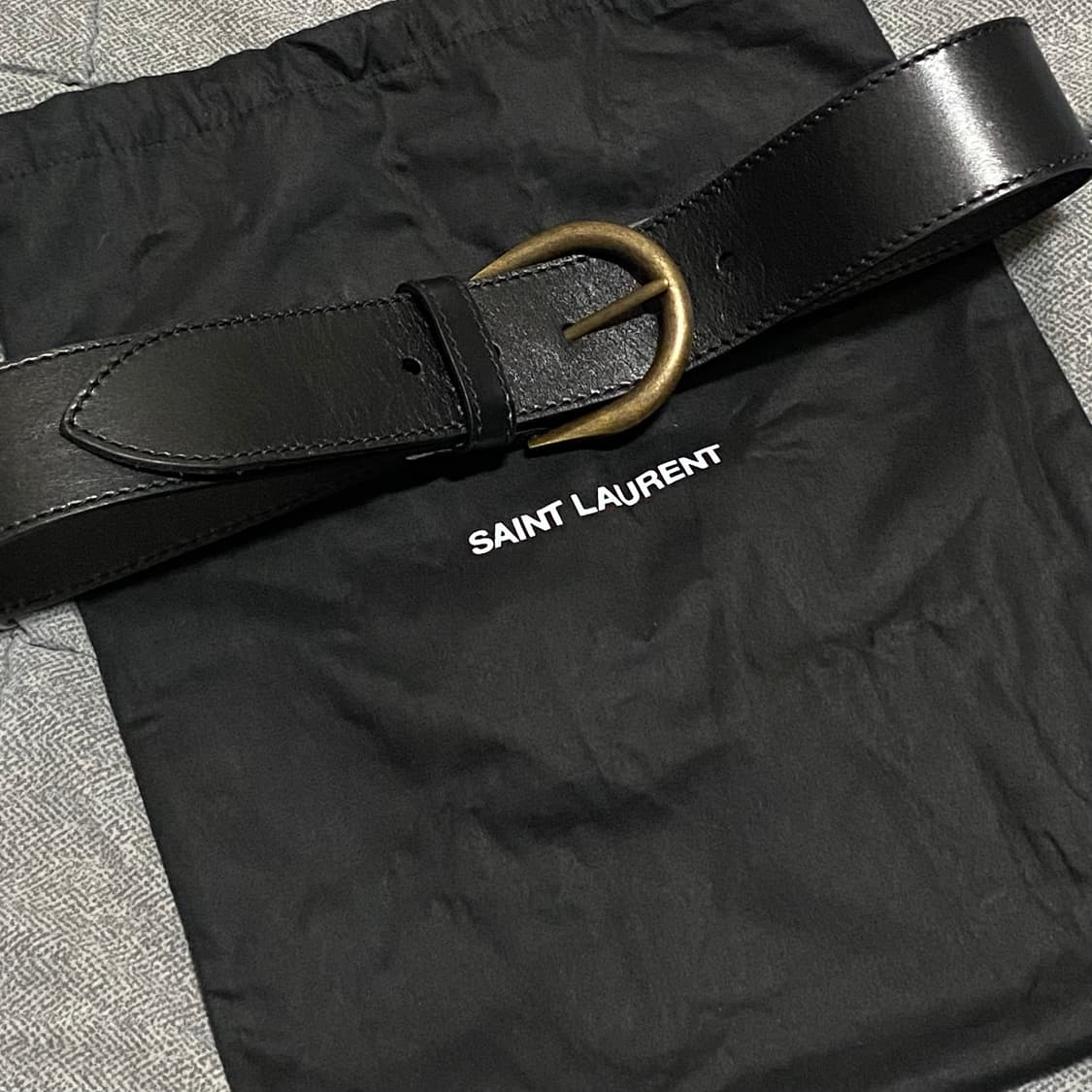 생로랑 레더벨트 80 상품이미지2