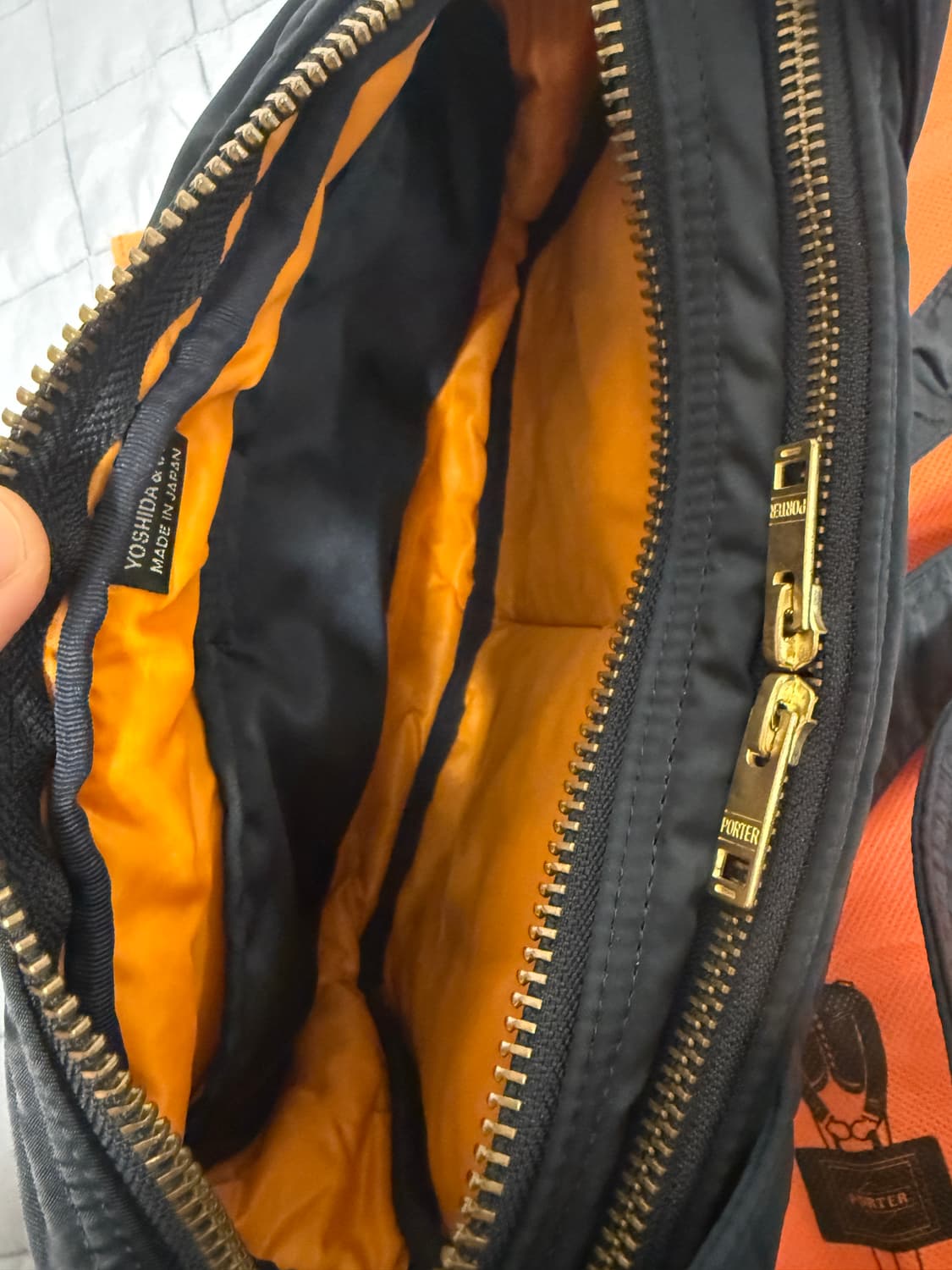 요시다 포터 탱커 숄더백 스몰 아이언블루 상품이미지8