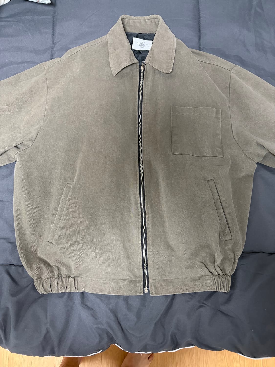 클립 오버핏 면 자켓 상품이미지1