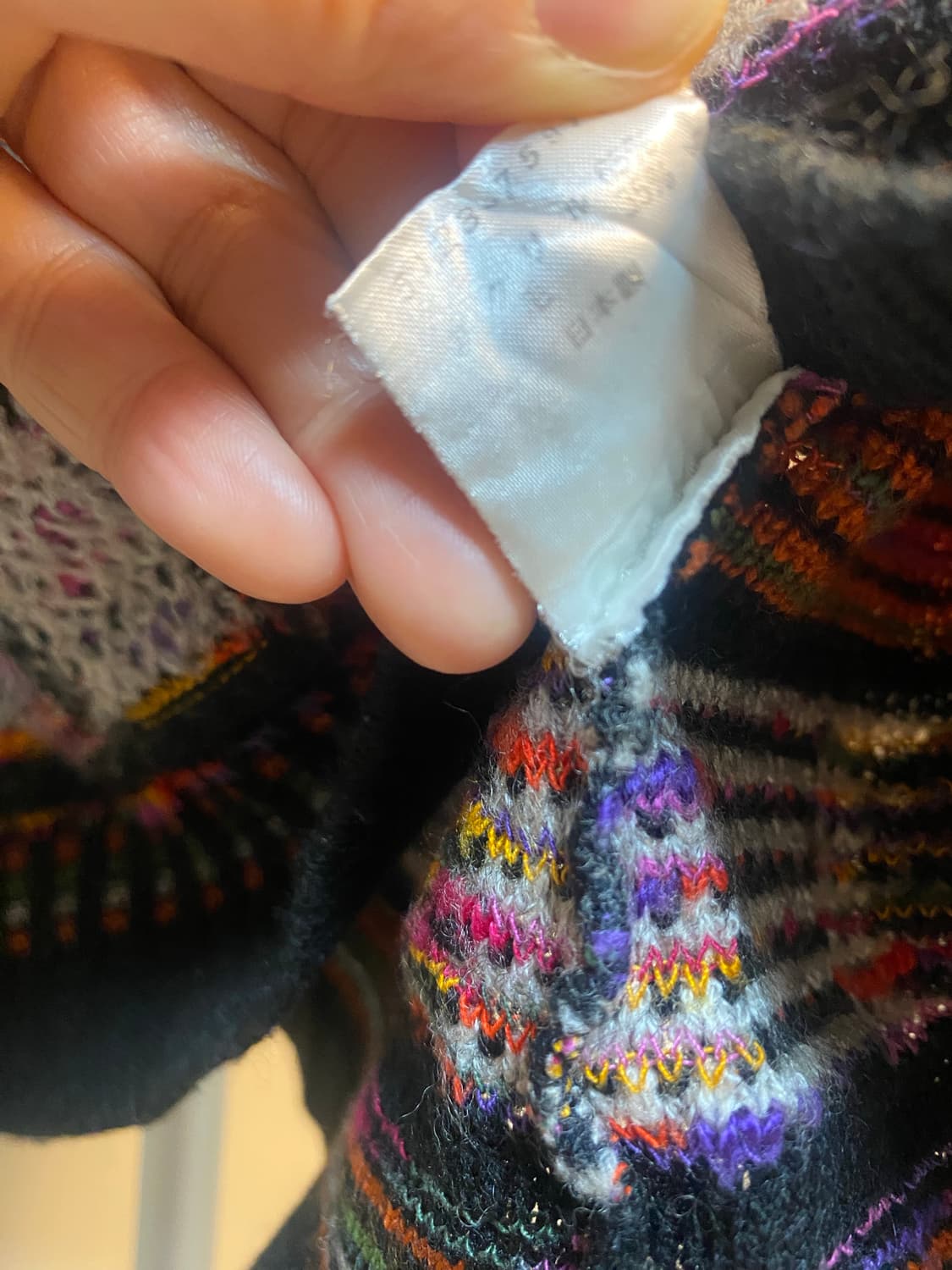 다채로운 패턴 니트 스웨터 상품이미지9