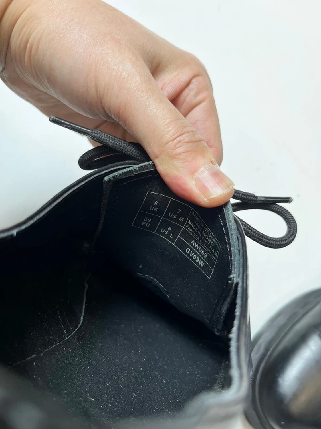 닥터마틴 1461 모노 3홀 더비 슈즈 Q1386 상품이미지6