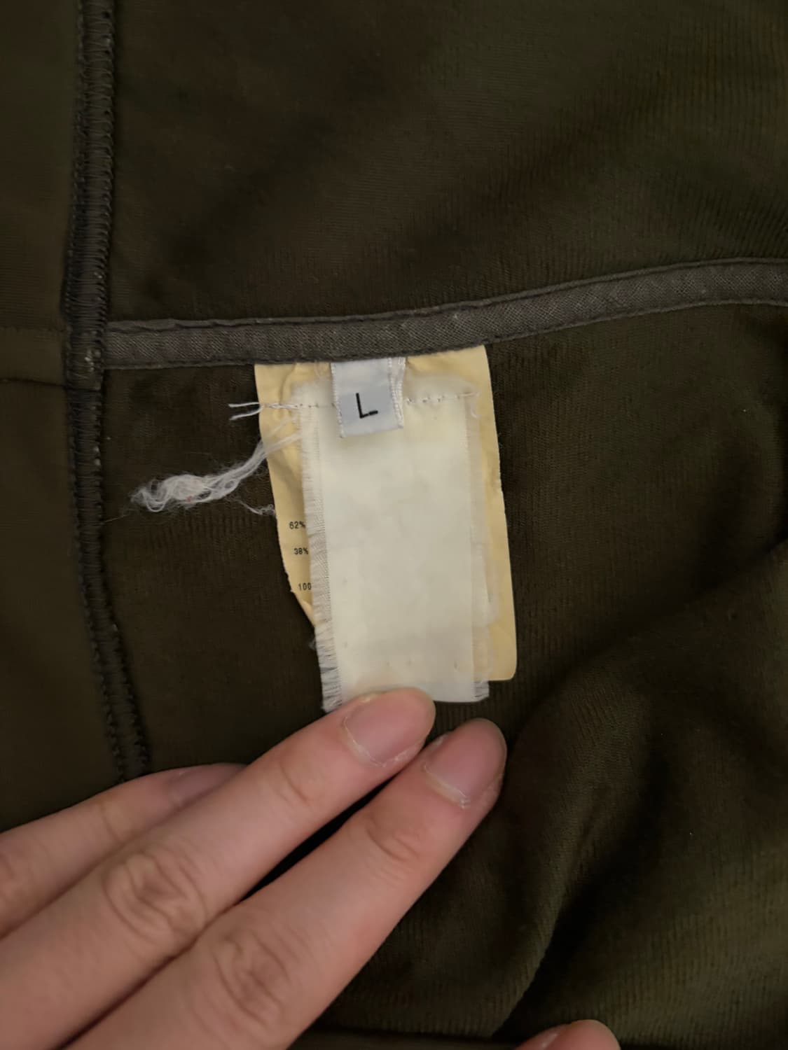 스톤아일랜드 소프트쉘 L 상품이미지5