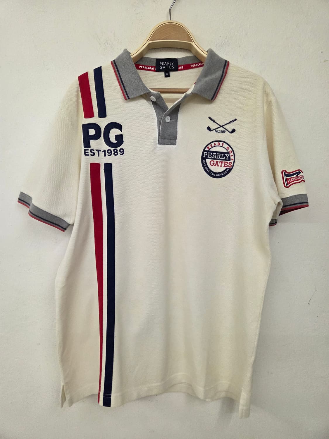 파리게이츠 골프 반팔 카라티 6 사이즈 상품이미지1