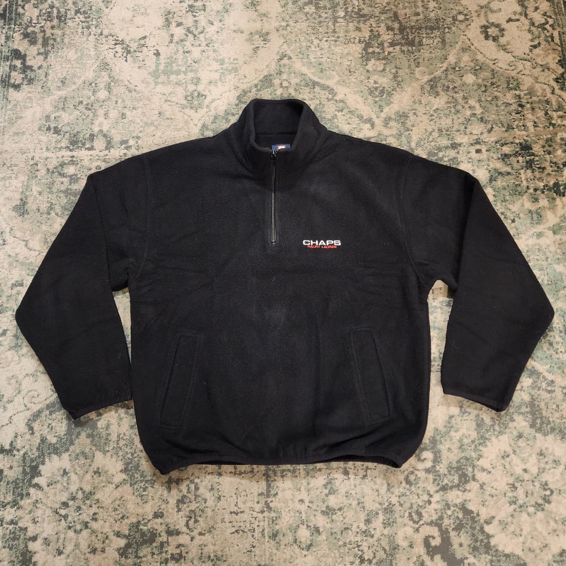 폴로 챕스로렌 플리스 하프집업 상품이미지1