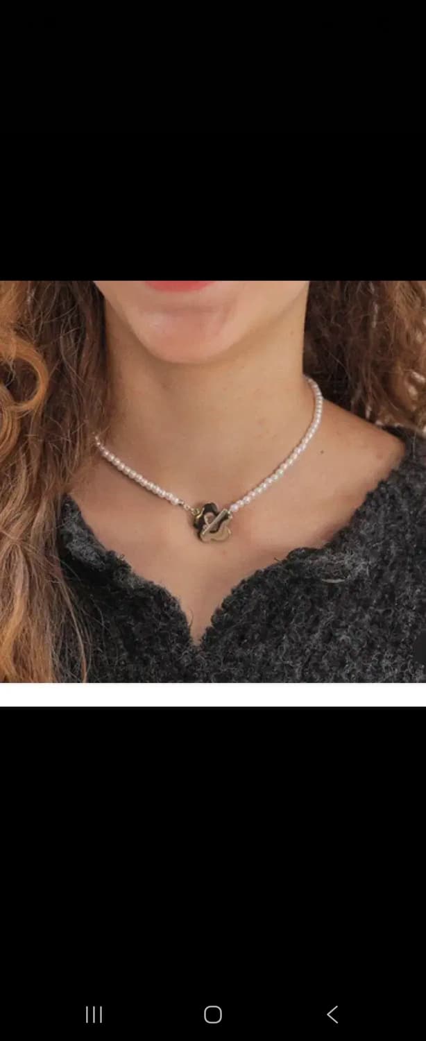 준준스페이스 목걸이 실버 상품이미지1