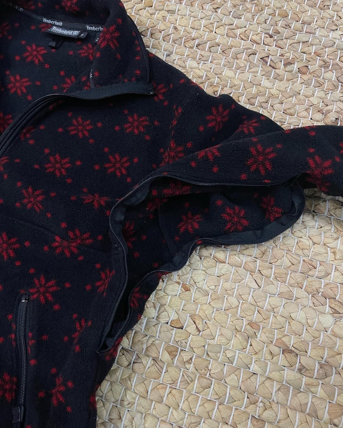 S) 90s미제 팀버랜드 하프집업 폴라텍 플리스 자켓 상품이미지4