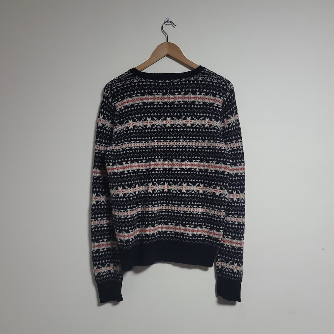 (L) 유니클로 X 이네스 드 라 프레상쥬 페어아일 패턴 니트 울 상품이미지5
