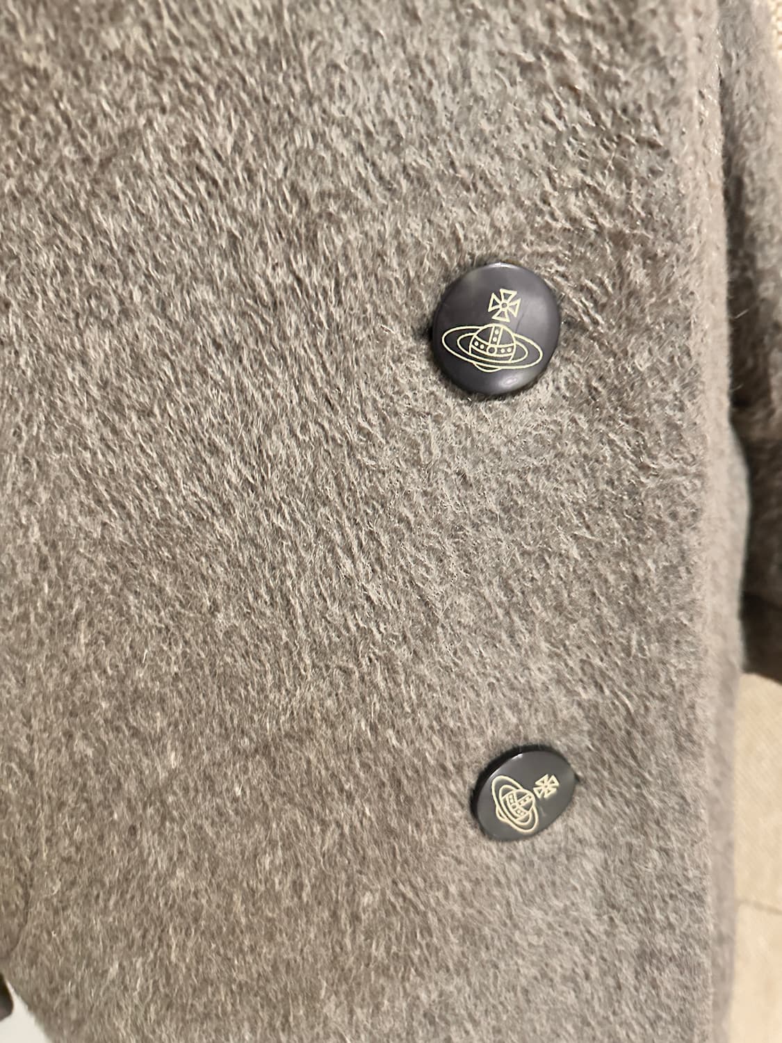 비비안웨스트우드 수리 알파카 캐시미어 orb 코트 상품이미지4