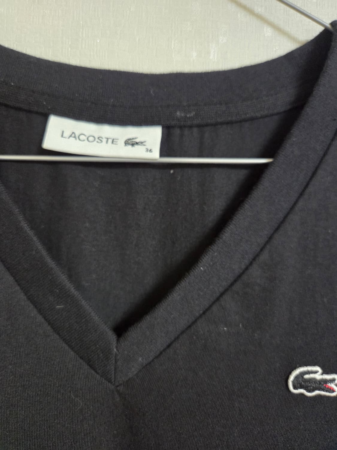 라코스테 브이넥반팔티셔츠 상품이미지3