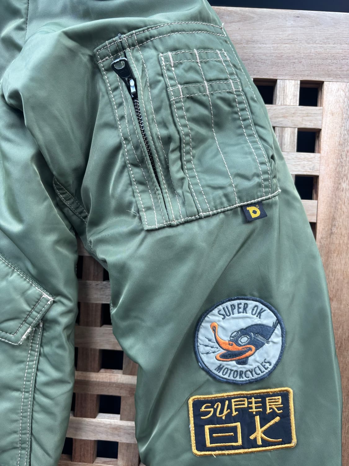 데우스 플라이트 항공자켓 L 상품이미지4