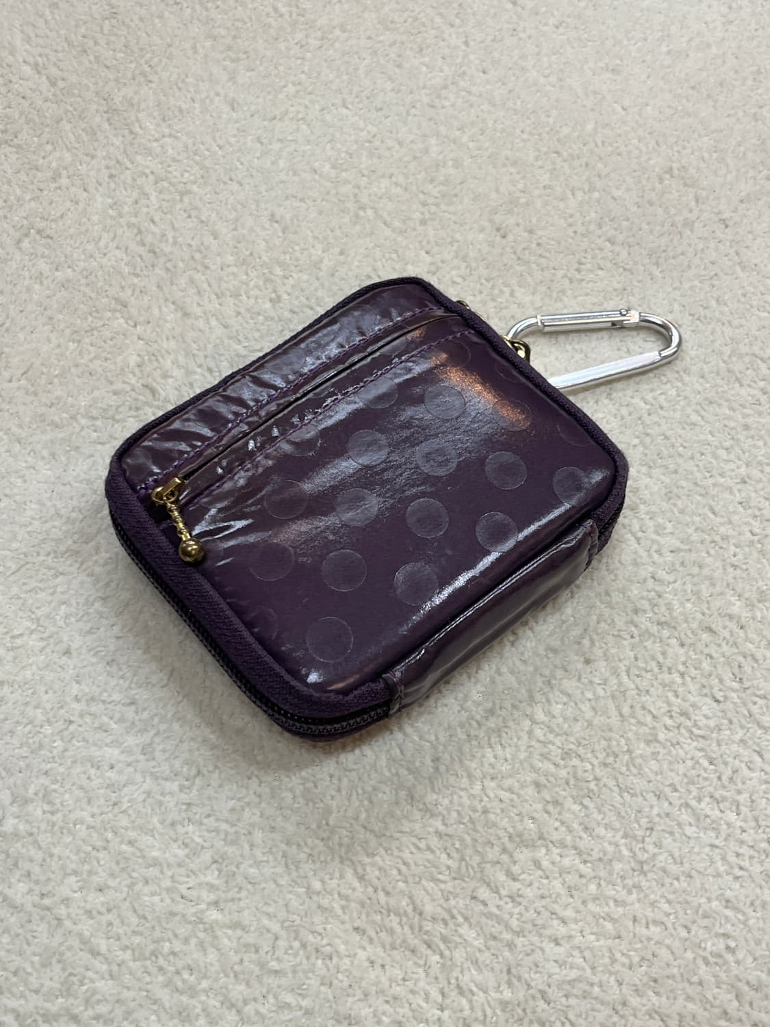 Porter 포터 도트 지갑 퍼플 상품이미지4